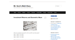 Desktop Screenshot of mathaholic.com